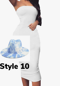 Midis and Fedoras Combo Pt 2 - (Plus Size Available)