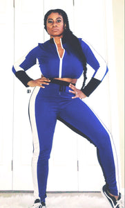 Athleisure Crop Tracksuit