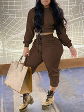 Load image into Gallery viewer, Hooded 2pc Set (Plus Size Available)