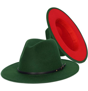 Red Bottom Fedora