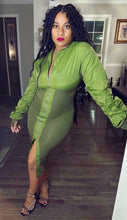 Load image into Gallery viewer, Bomb Bomber Knit Dress