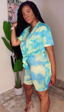 Load image into Gallery viewer, Tye Dye Batwing Short Set (Plus Size Available)
