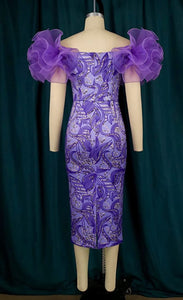 Purple Orchid Dress - Plus Size Available