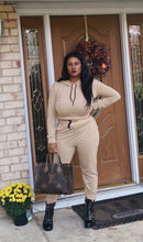 Load image into Gallery viewer, Hooded 2pc Set (Plus Size Available)