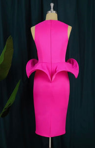 Sensational Floral Peplum - Plus Size Available