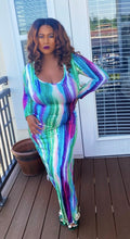 Load image into Gallery viewer, Funkadelic Deep V-Maxi (Plus Size Available)