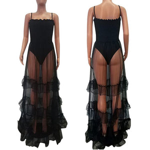 Juliette Sheer Maxi Dress
