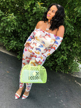 Load image into Gallery viewer, Butterfly Mesh Jumpsuit - Plus Size Available