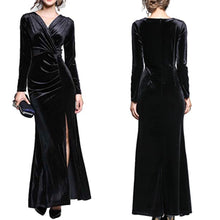 Load image into Gallery viewer, Prosperity Velvet Maci Dress