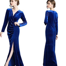 Load image into Gallery viewer, Prosperity Velvet Maci Dress
