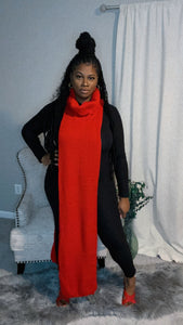 Knit Side Split Tunic - Ready to Ship